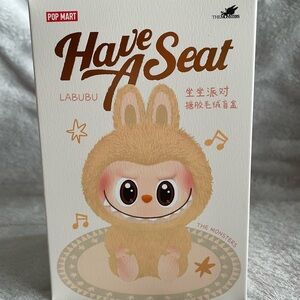 Authentic 'Have A Seat' Labubu - DADA